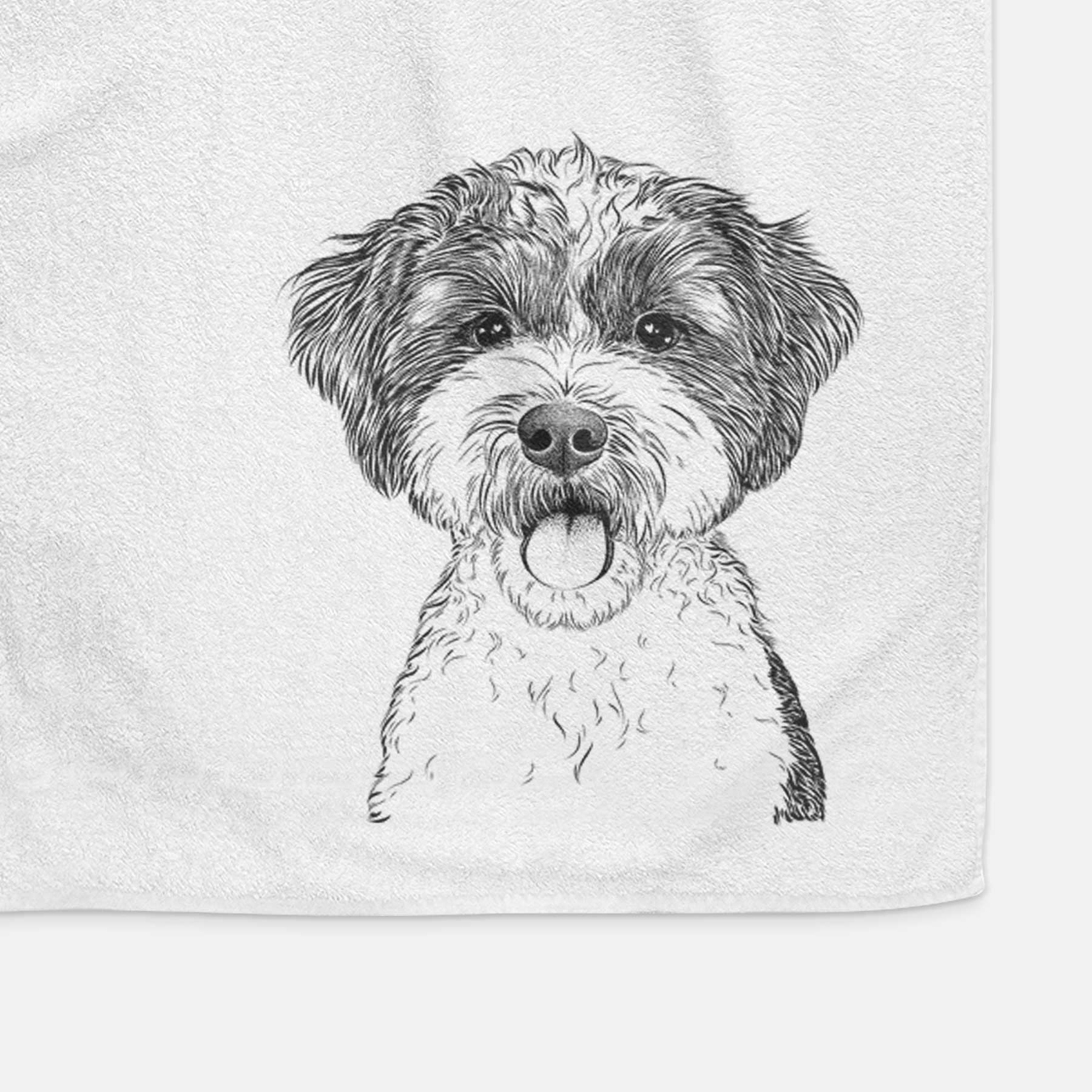 Bella the Cockapoo Decorative Hand Towel