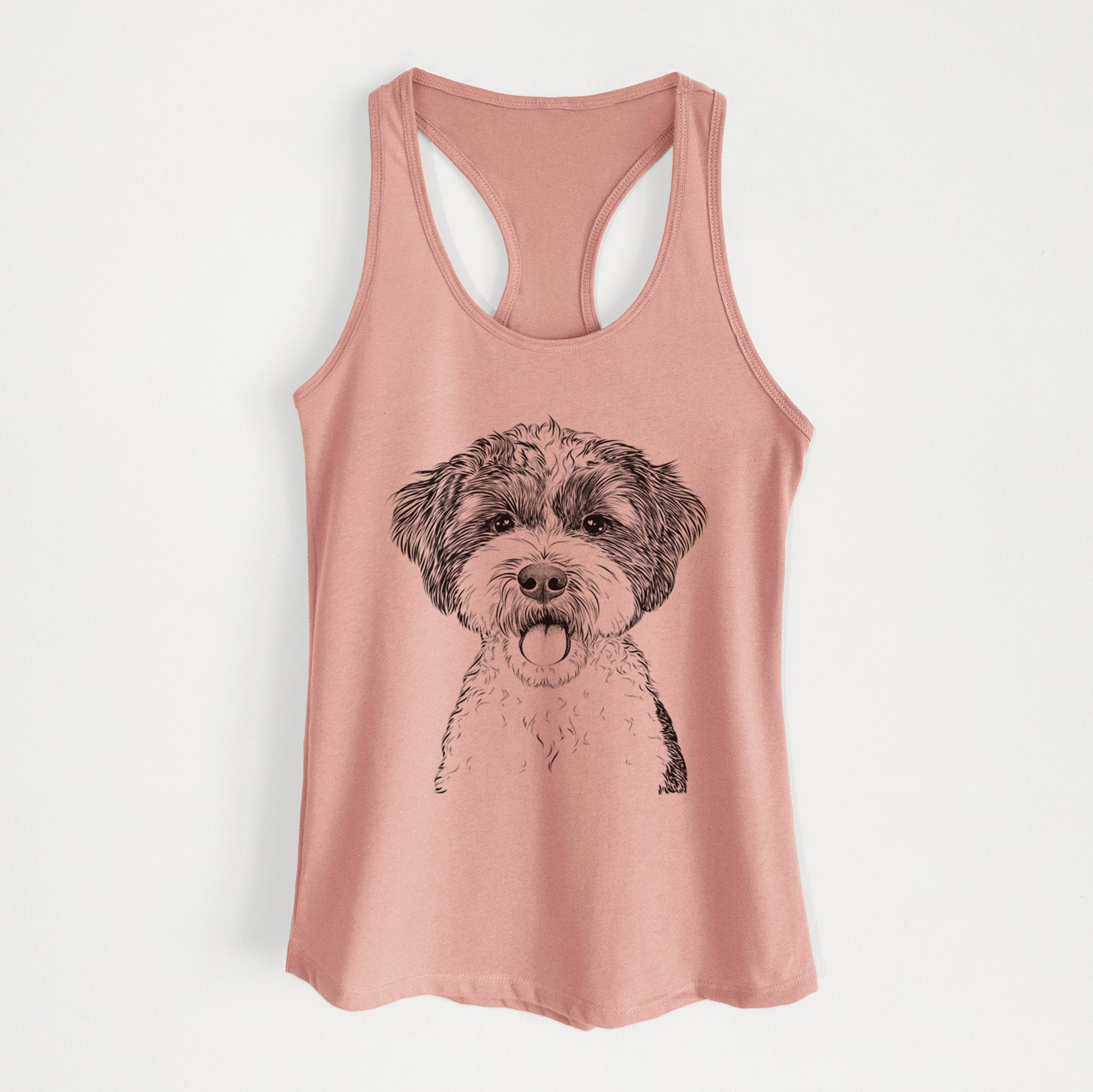 Bella the Cockapoo - Women's Racerback Tanktop