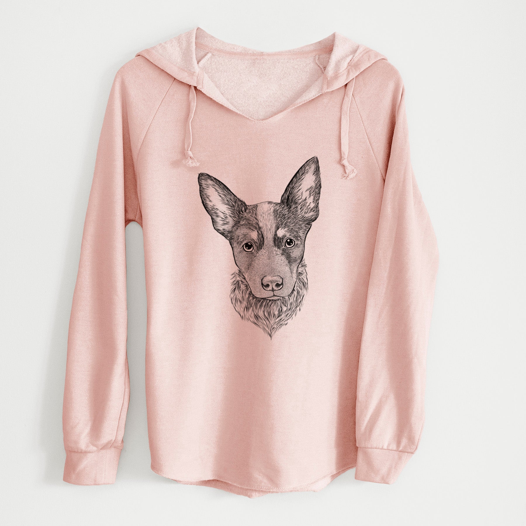 Bare Bella the Blue Heeler Puppy - Cali Wave Hooded Sweatshirt