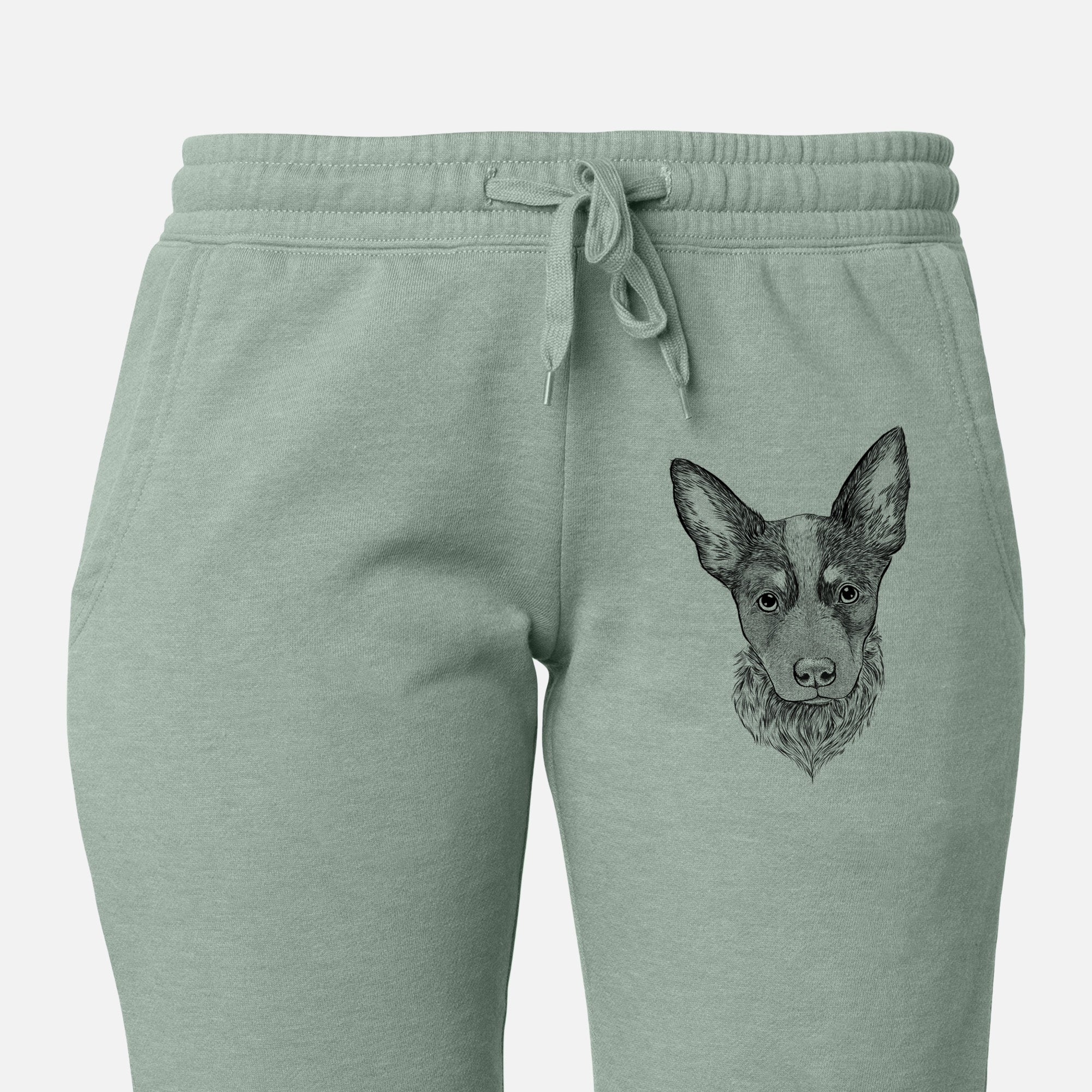 Bella the Blue Heeler Puppy - Women's Cali Wave Joggers