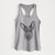 Bella the Blue Heeler Puppy - Women's Racerback Tanktop