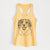 Belle the Australian Shepherd Mix - Women's Racerback Tanktop