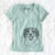 Bare Belle the Australian Shepherd Mix - Women's V-neck Shirt