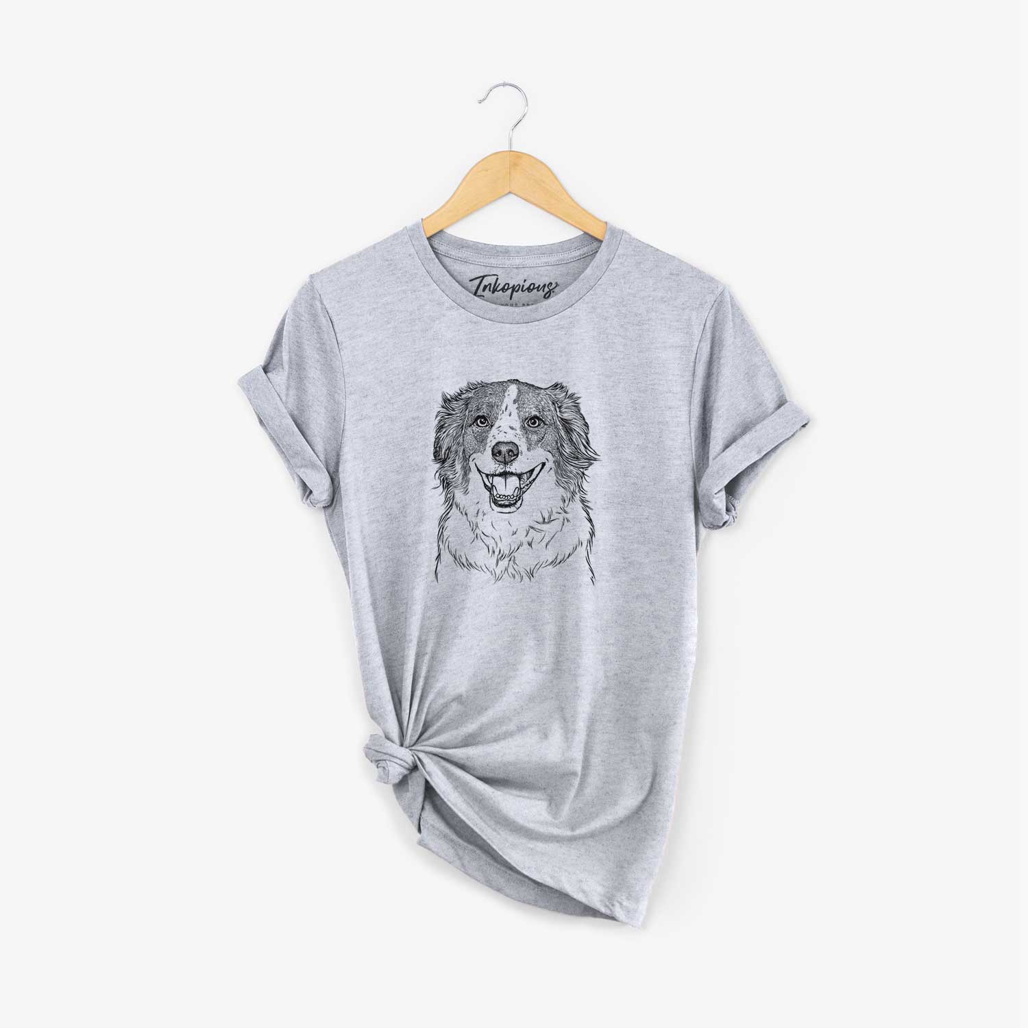 Bare Belle the Australian Shepherd Mix - Unisex Crewneck