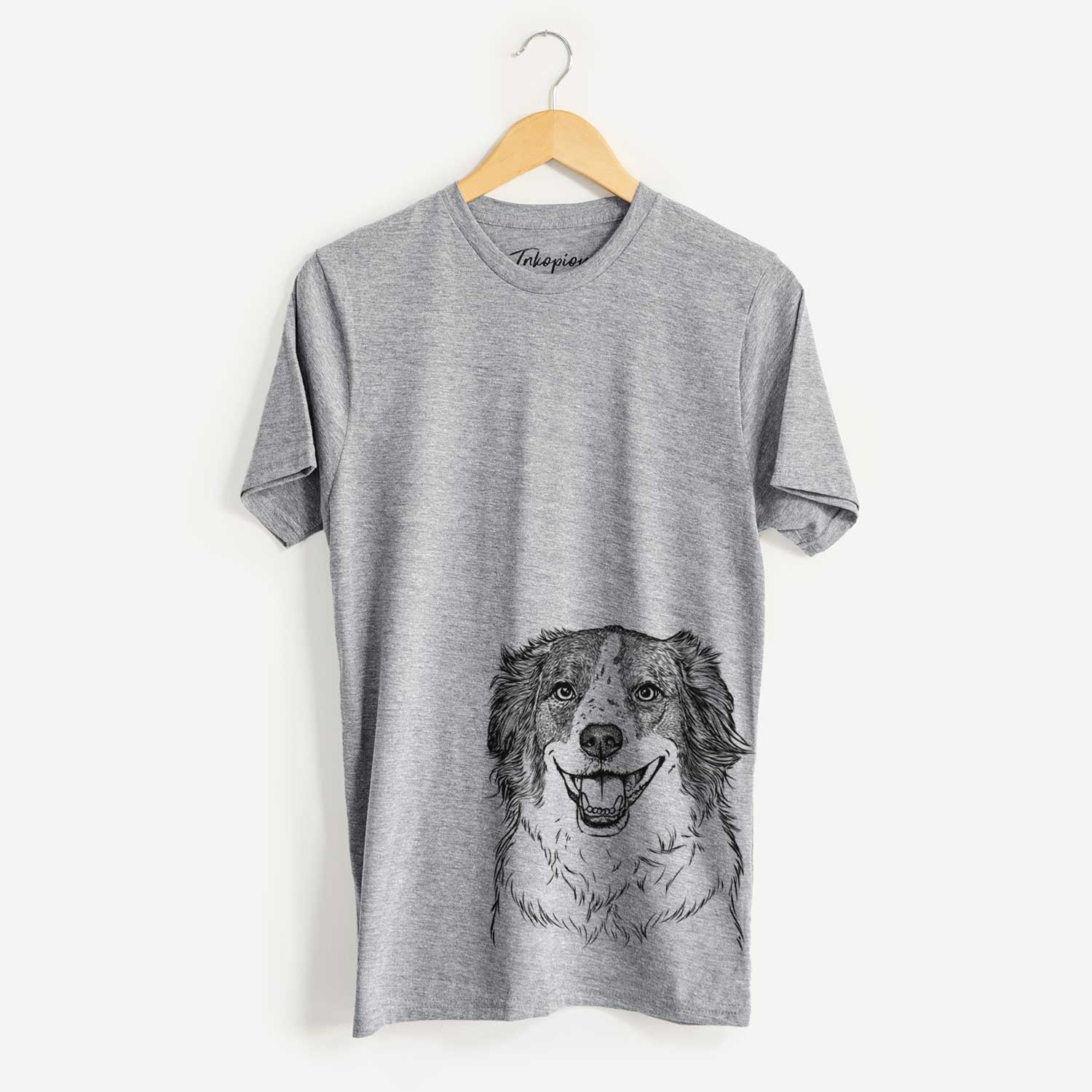 Belle the Australian Shepherd Mix - Unisex Crewneck