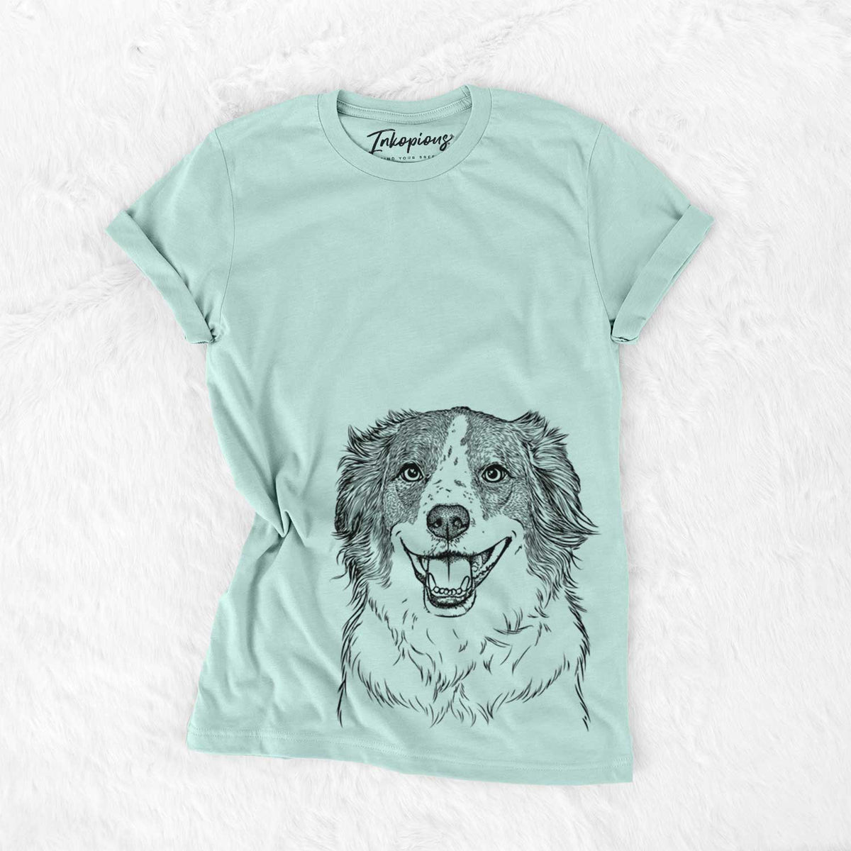 Bare Belle the Australian Shepherd Mix - Unisex Crewneck