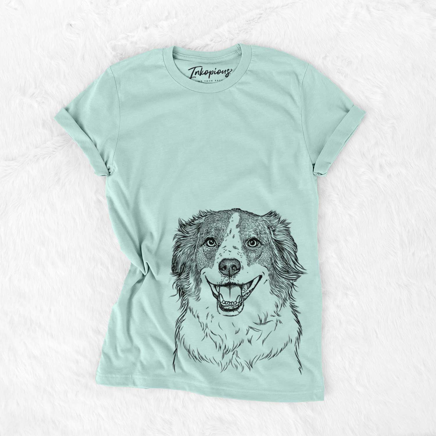 Bare Belle the Australian Shepherd Mix - Unisex Crewneck