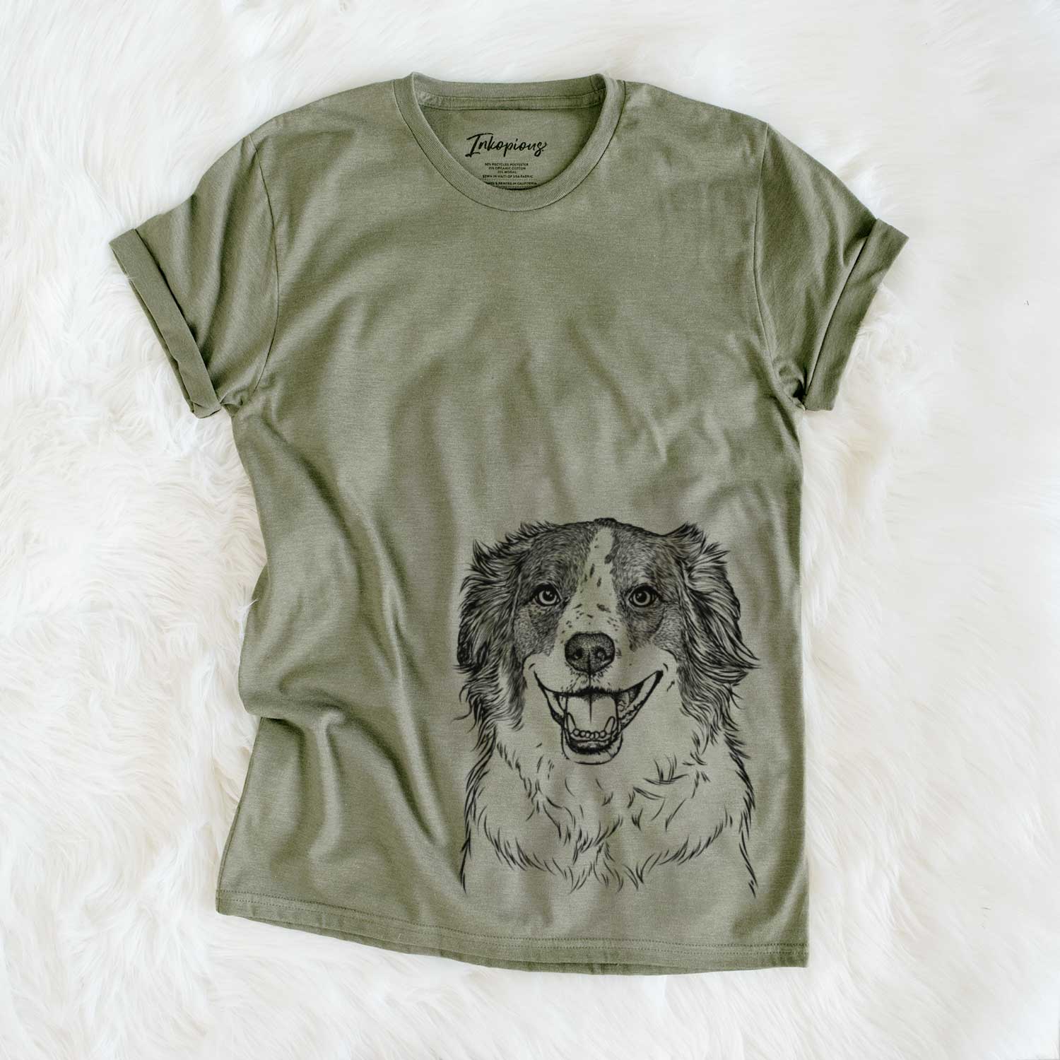 Belle the Australian Shepherd Mix - Unisex Crewneck