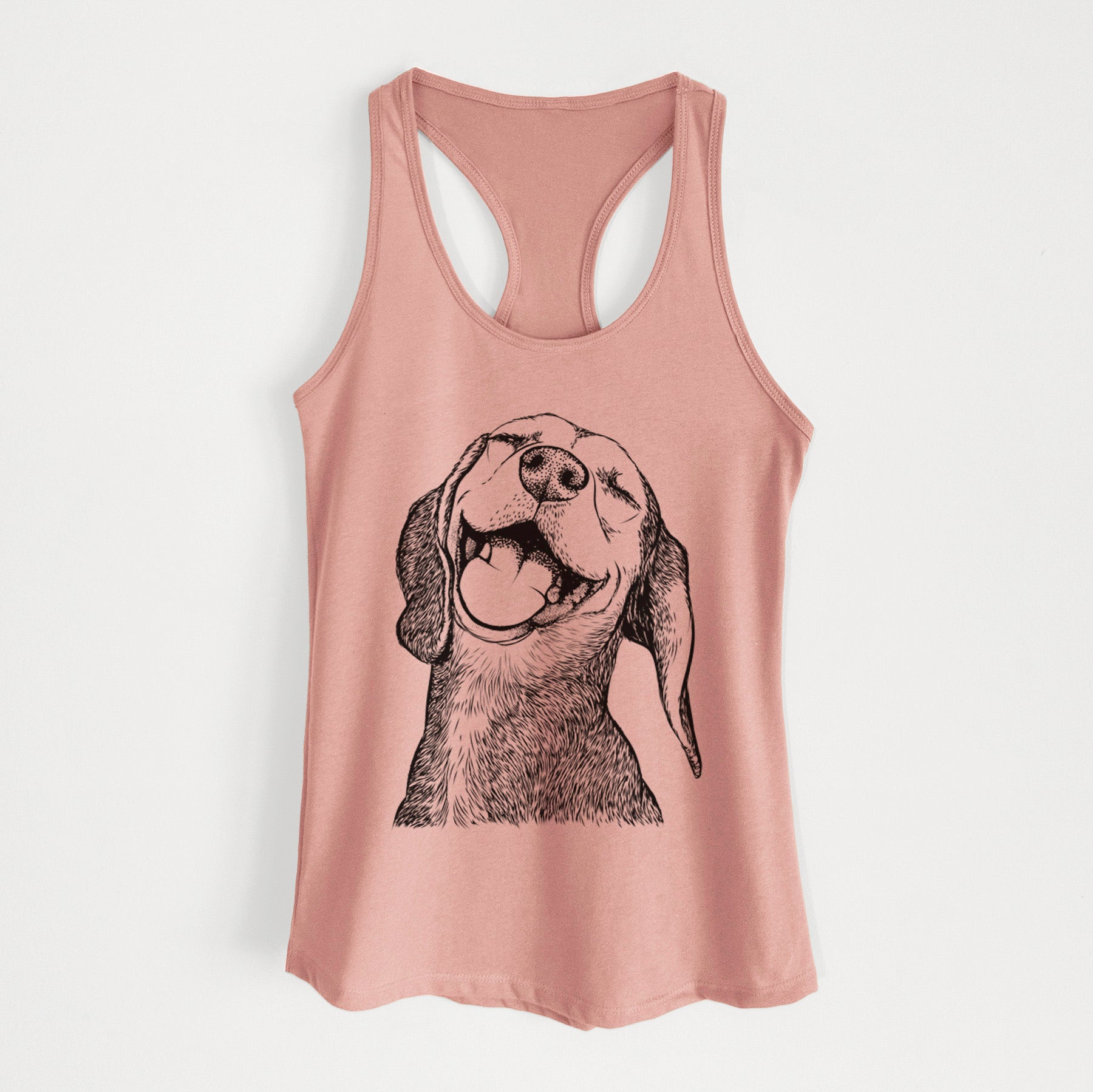 Belle the Hound Mix - Women's Racerback Tanktop