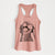 Belle the Hound Mix - Women's Racerback Tanktop