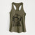 Belle the Hound Mix - Women's Racerback Tanktop