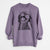 Bare Belle the Hound Mix - Unisex Pigment Dyed Crew Sweatshirt