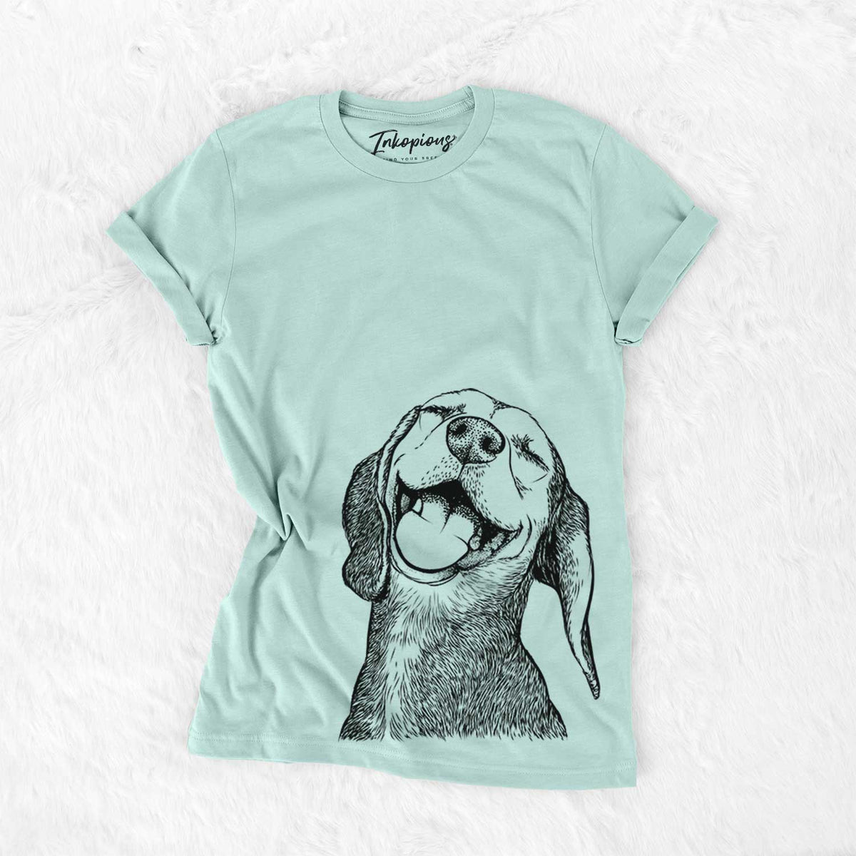 Belle the Hound Mix - Bella Canvas Unisex Crewneck