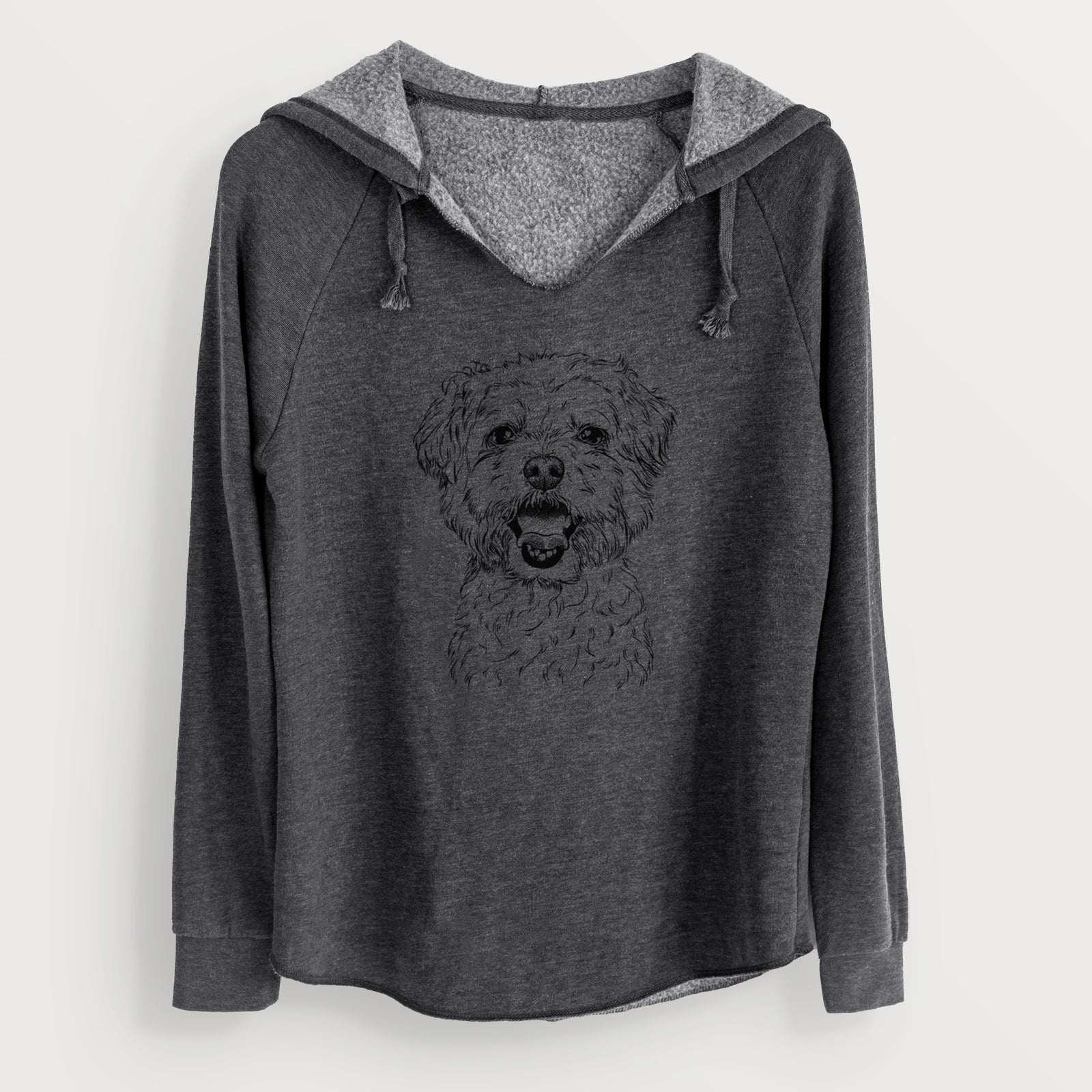 Bare Belle the Maltipoo - Cali Wave Hooded Sweatshirt