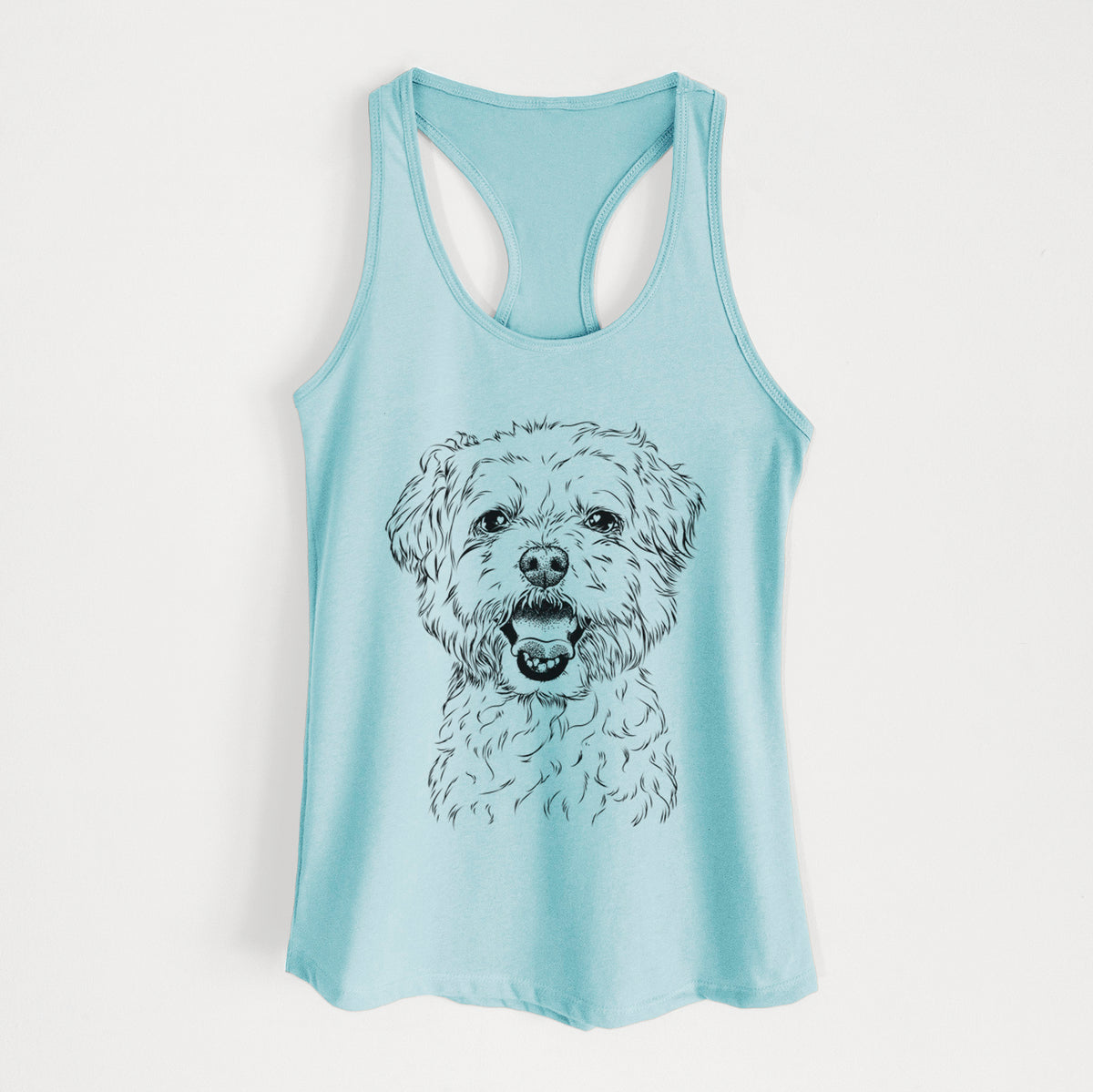 Belle the Maltipoo - Women's Racerback Tanktop