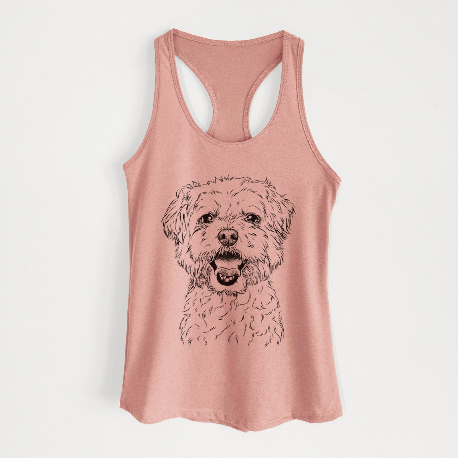 Belle the Maltipoo - Women's Racerback Tanktop