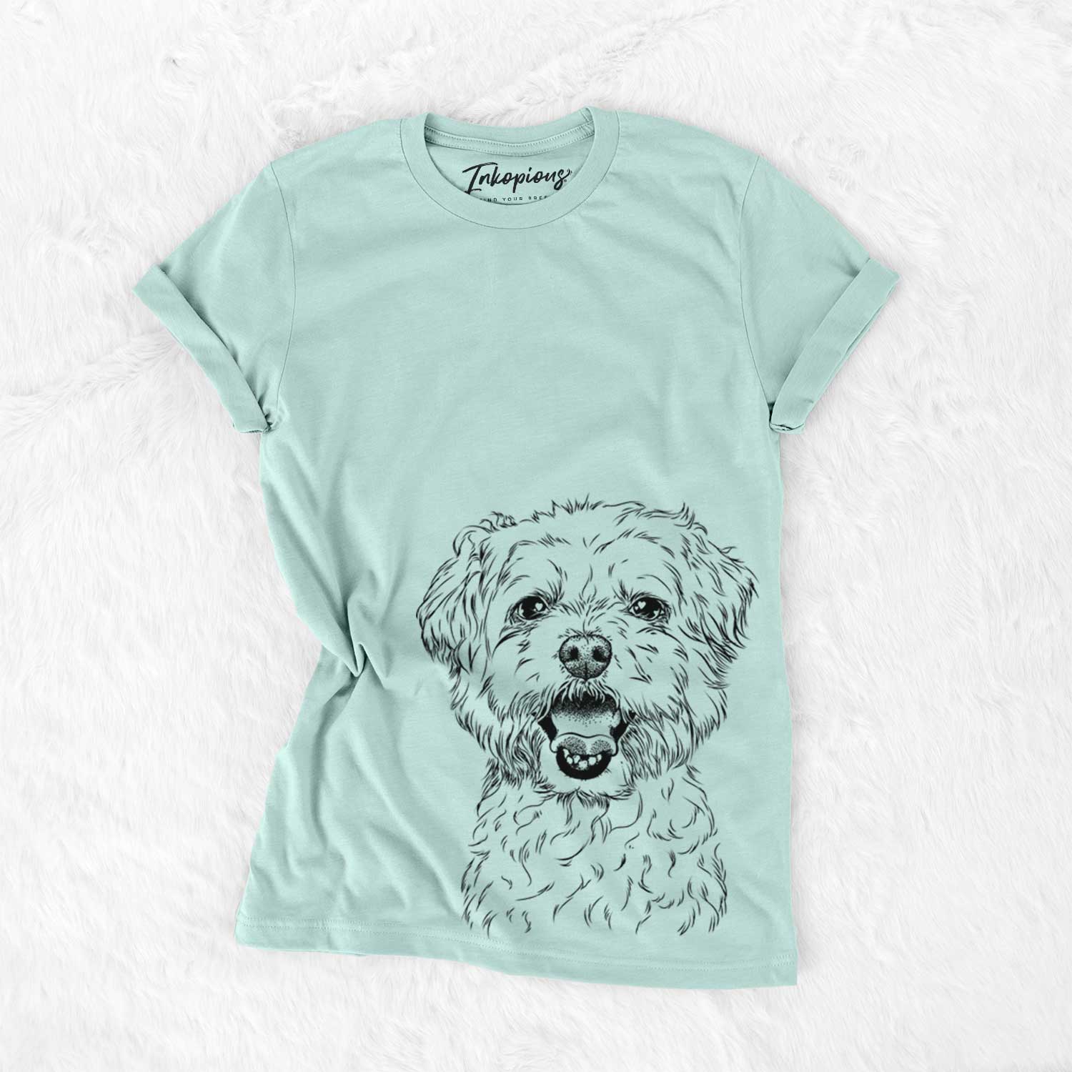 Bare Belle the Maltipoo - Unisex Crewneck