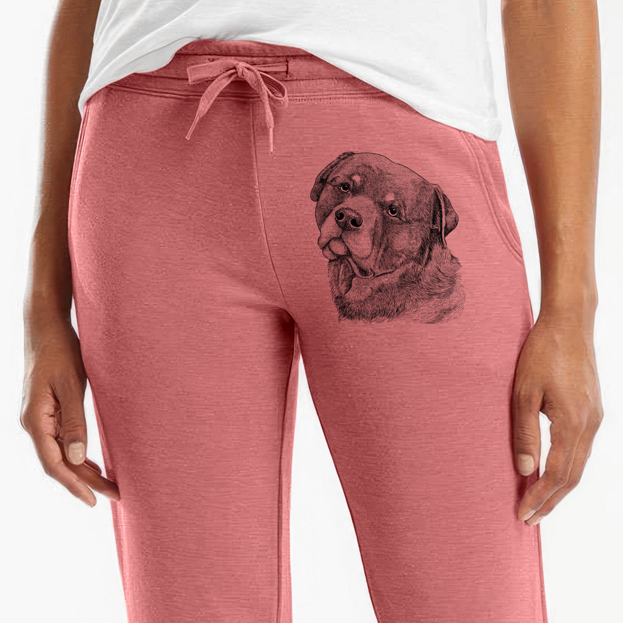 Bender the Rottweiler - Women's Cali Wave Joggers