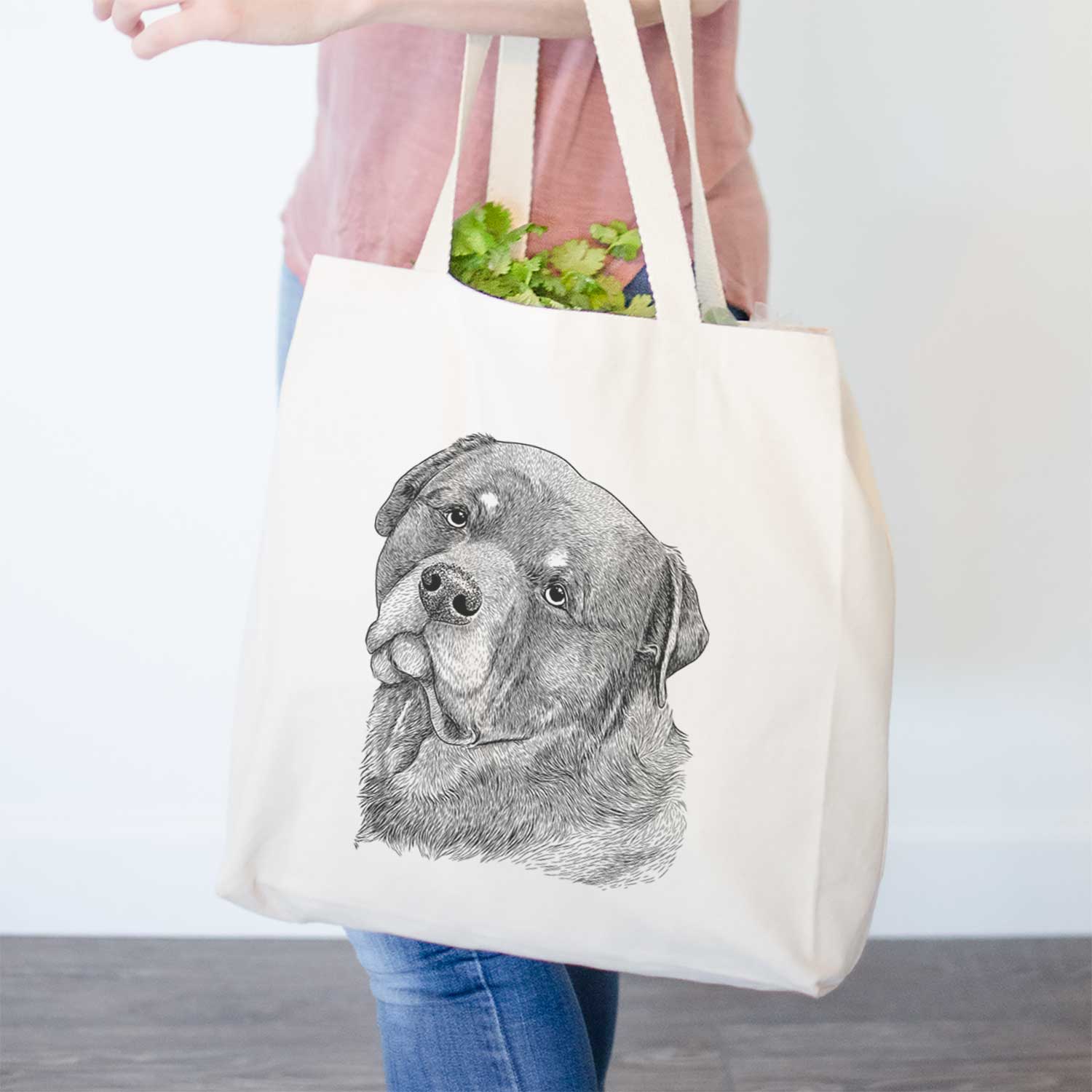 Bender the Rottweiler - Tote Bag