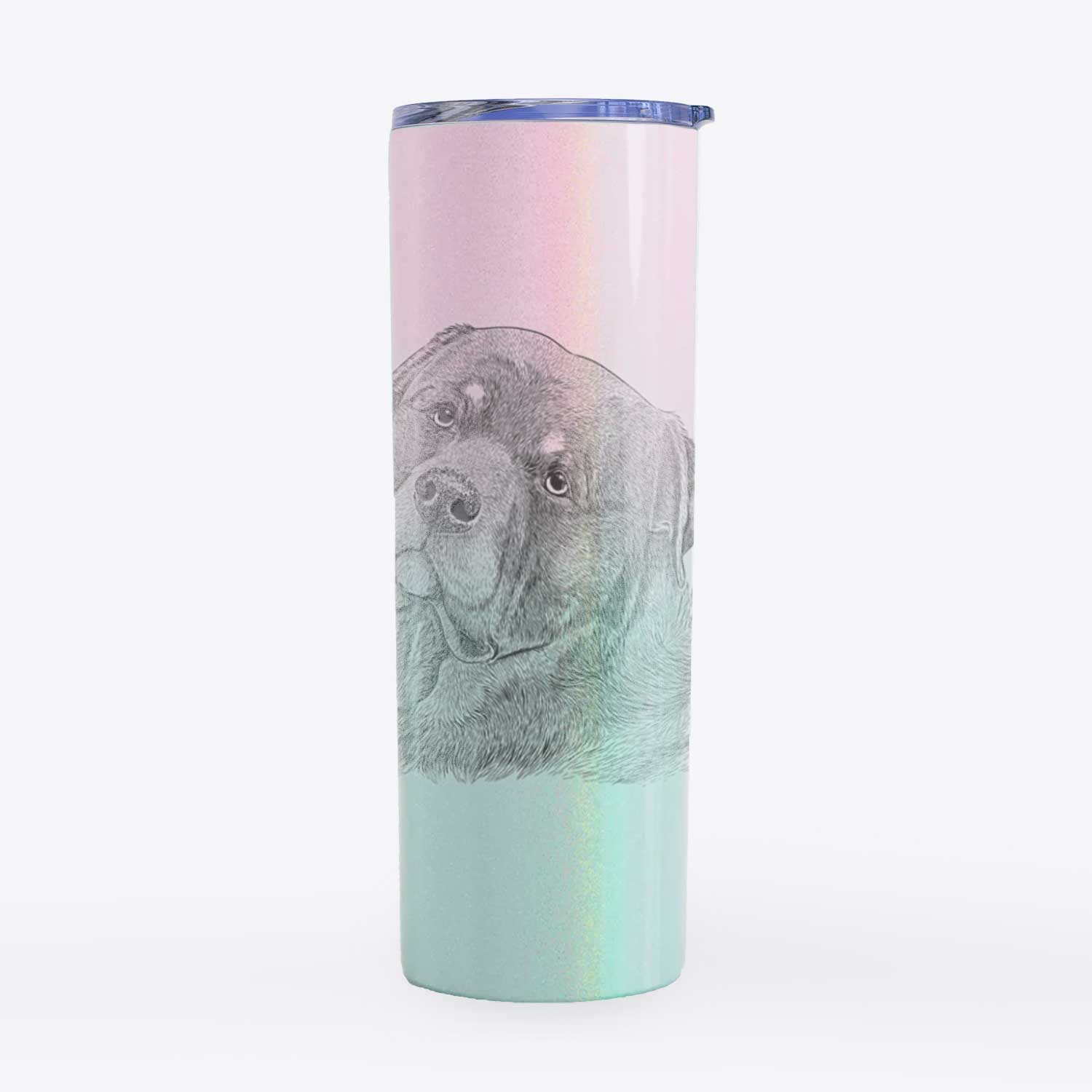 Bender the Rottweiler - 20oz Skinny Tumbler