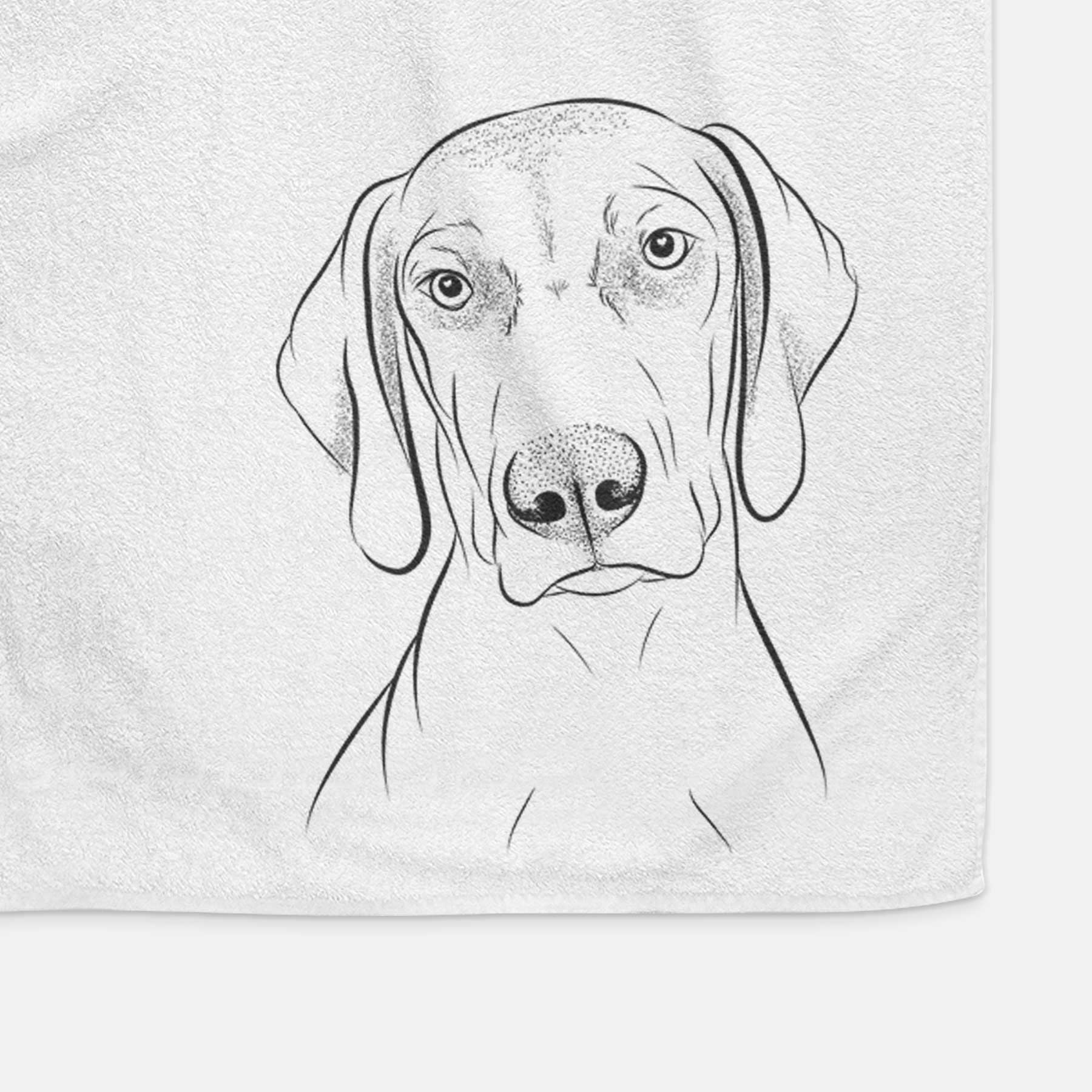 Benelli the Vizsla Decorative Hand Towel