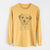 Bare Benjamin the Border Terrier - Heavyweight 100% Cotton Long Sleeve