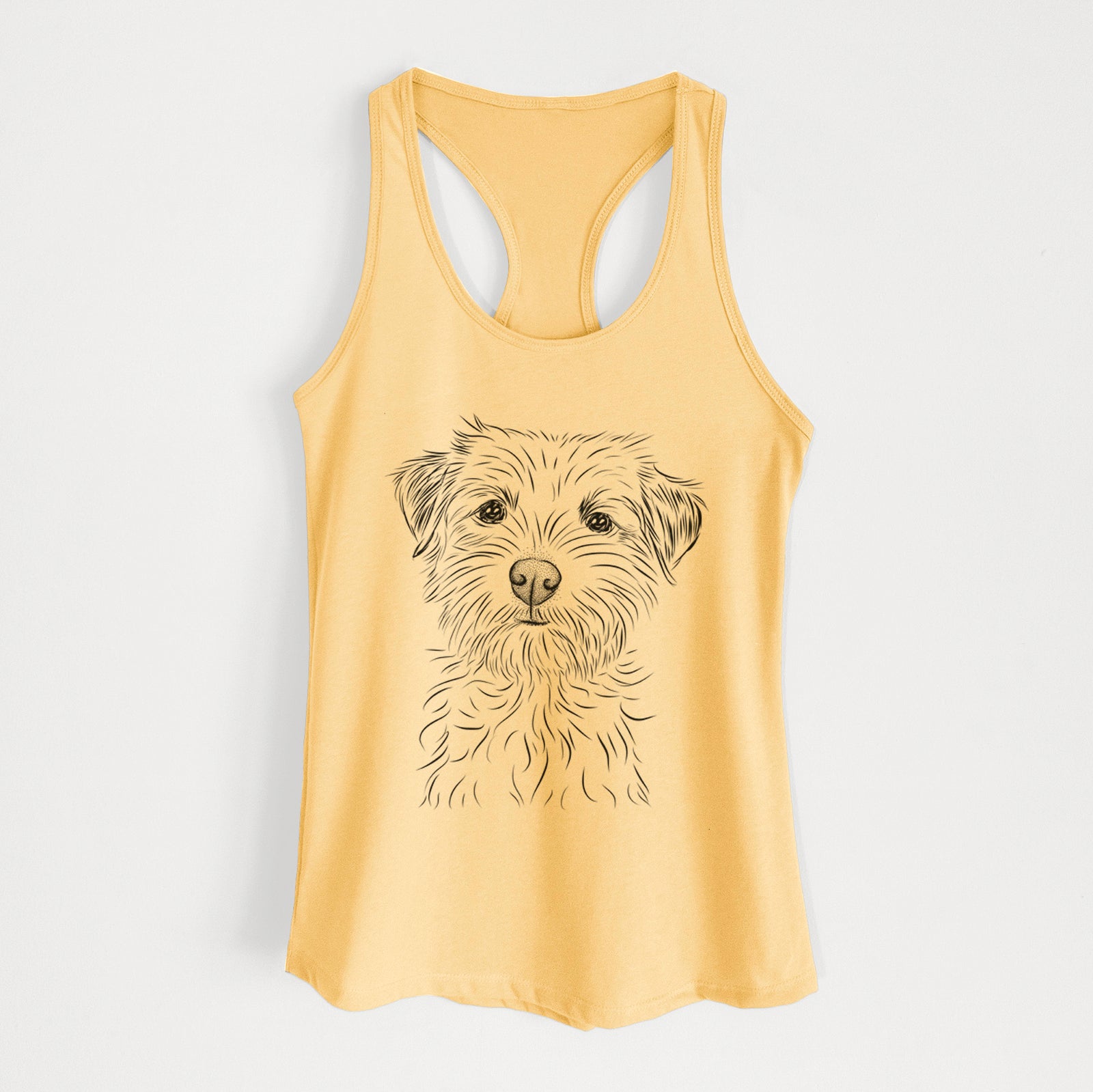 Benjamin the Border Terrier - Women's Racerback Tanktop
