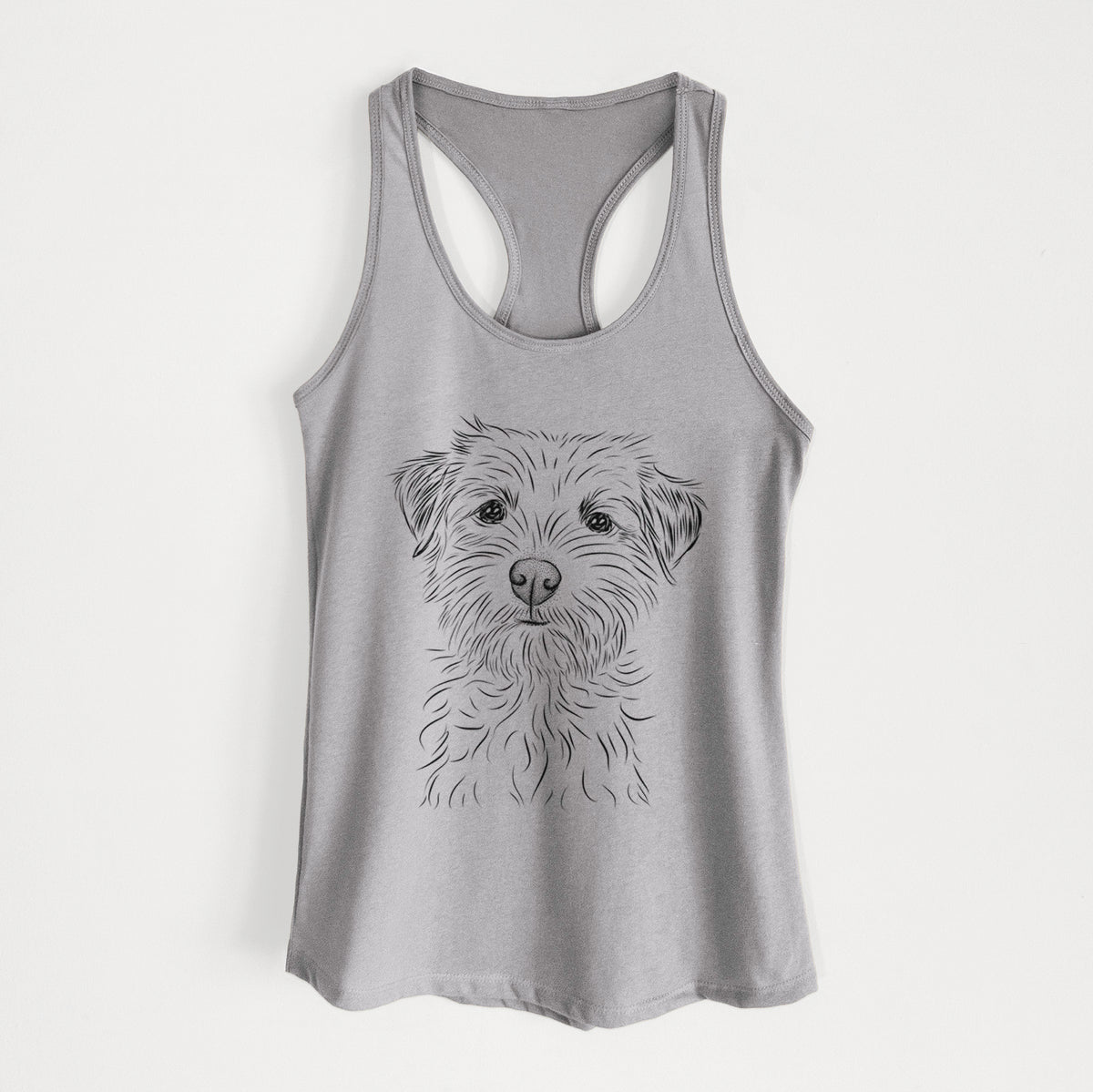 Benjamin the Border Terrier - Women&#39;s Racerback Tanktop