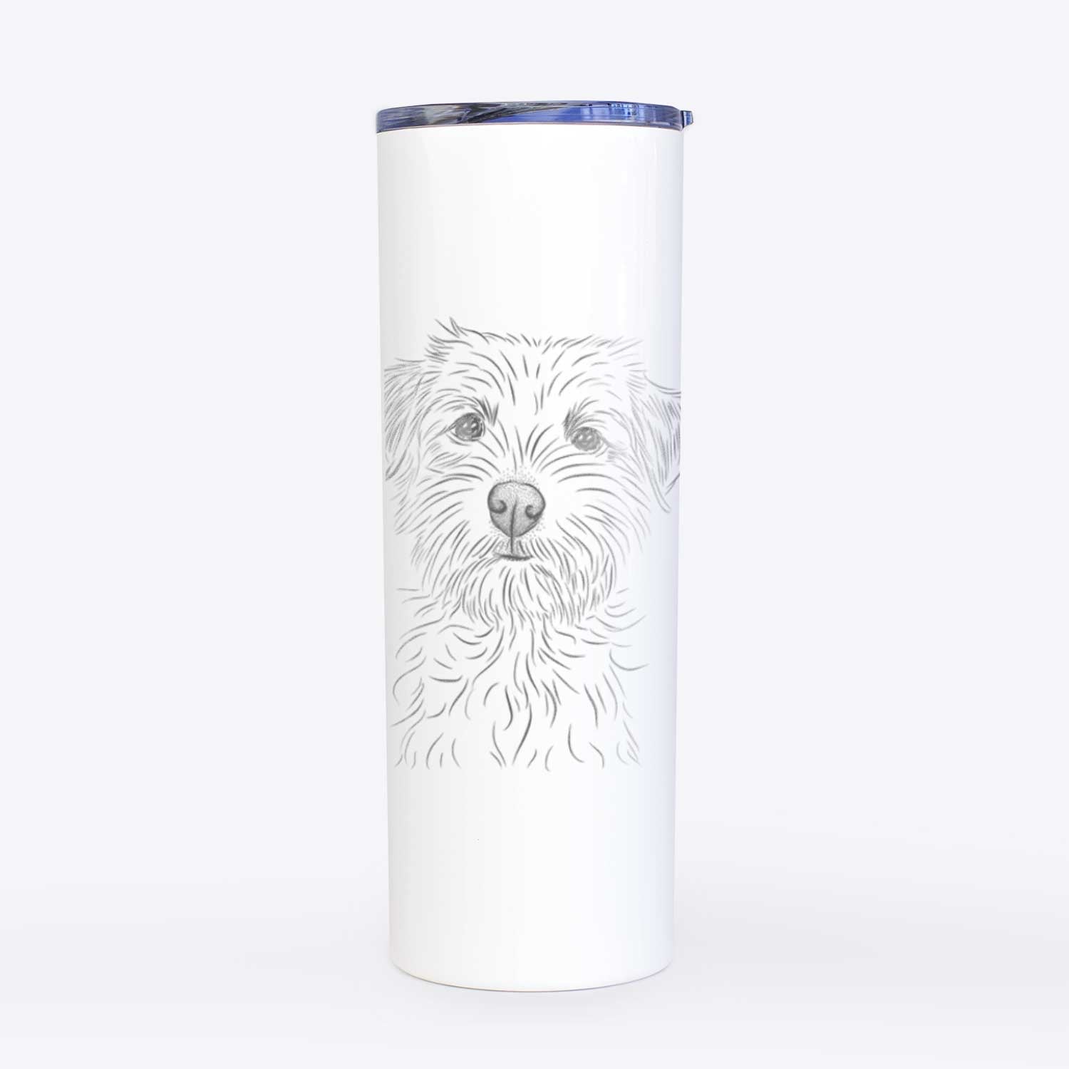 Benjamin the Border Terrier - 20oz Skinny Tumbler