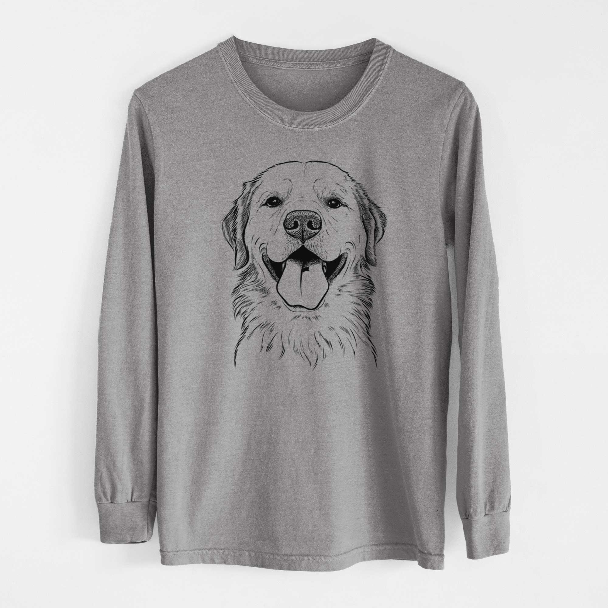 Bare Bennett the Golden Retriever - Heavyweight 100% Cotton Long Sleeve