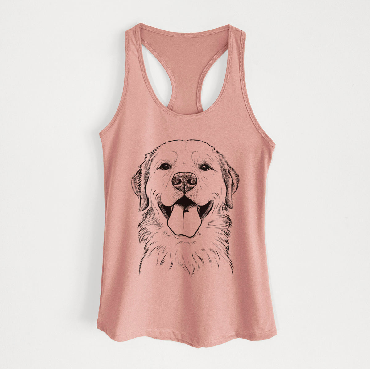 Bennett the Golden Retriever - Women's Racerback Tanktop