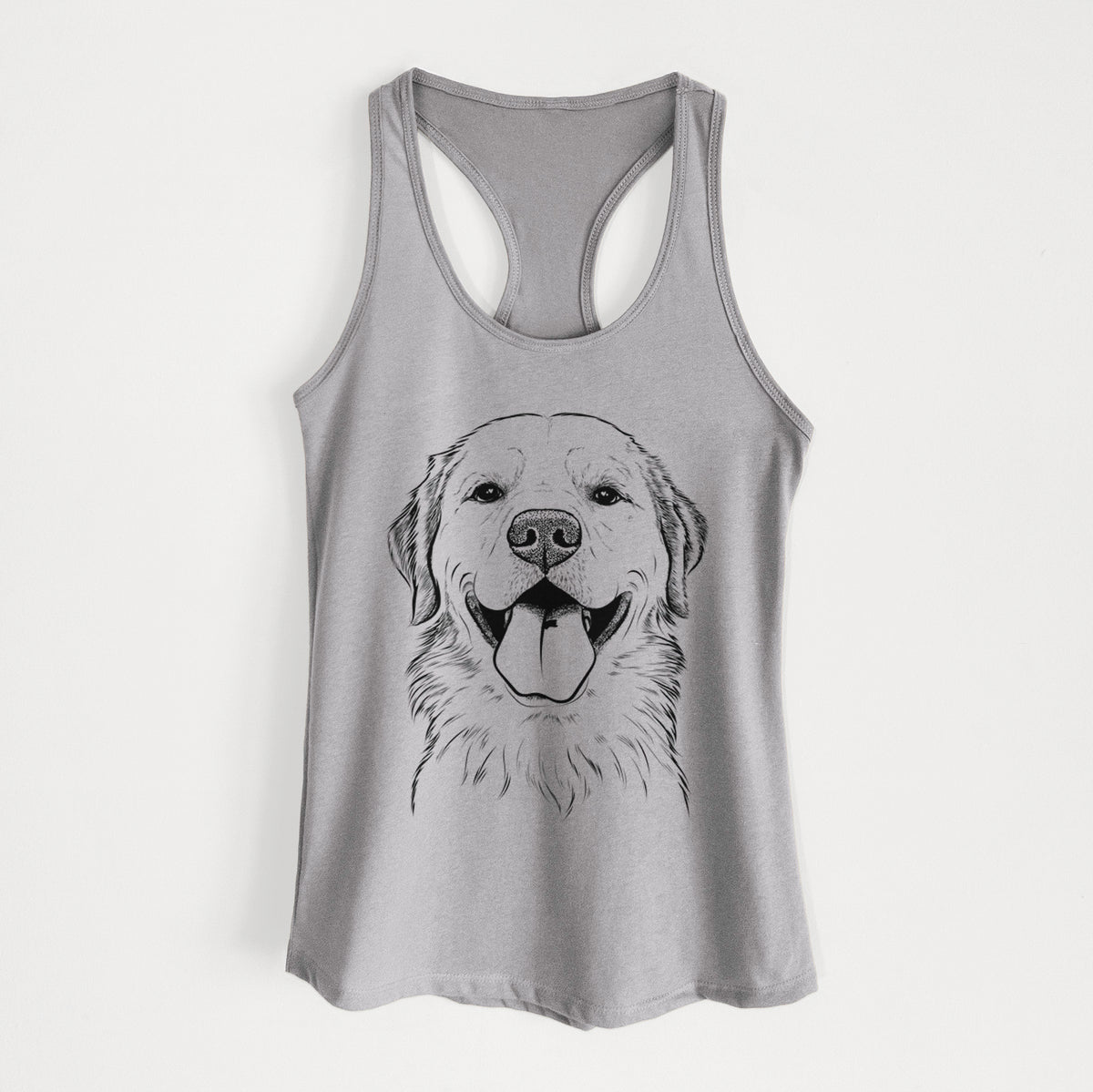 Bennett the Golden Retriever - Women&#39;s Racerback Tanktop