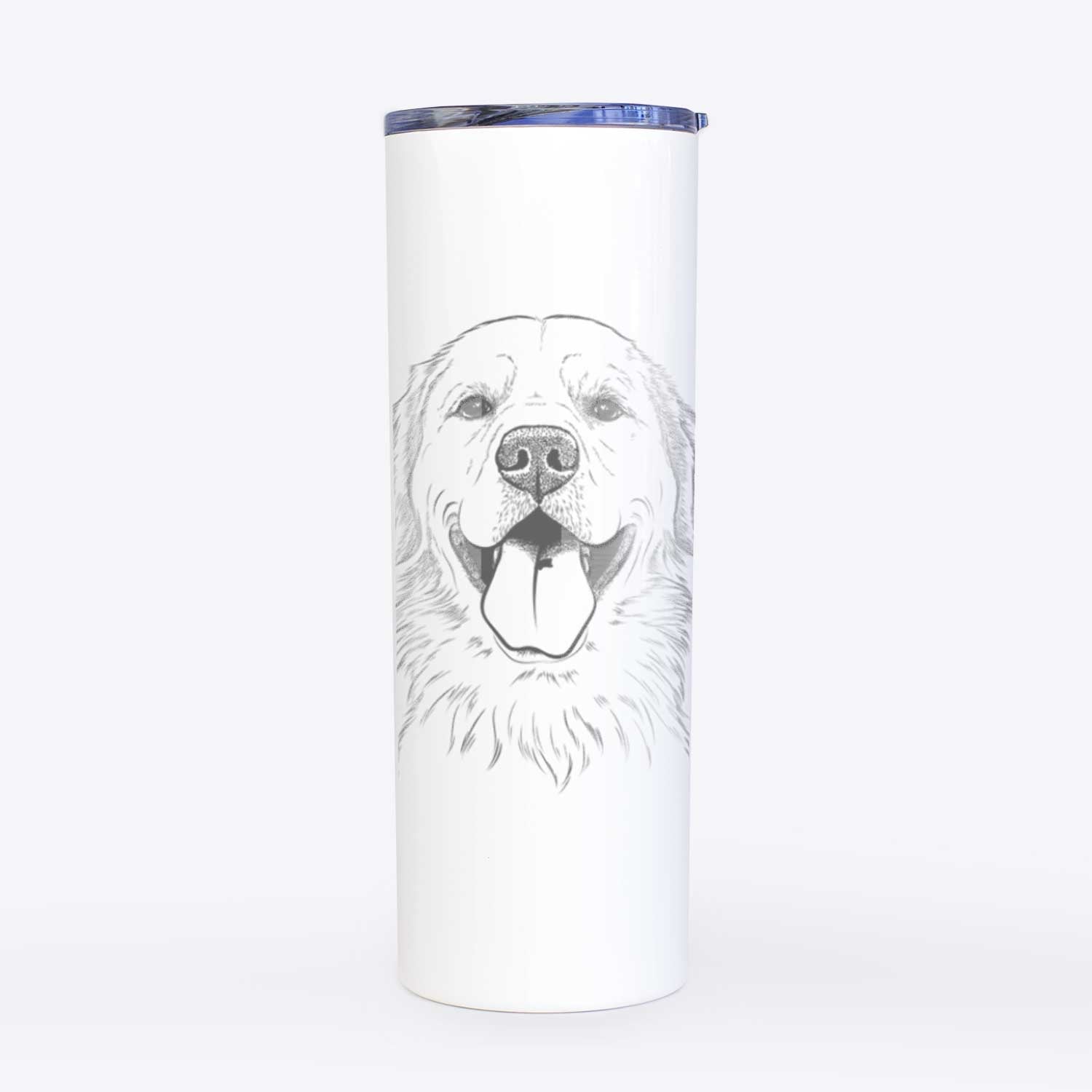 Bennett the Golden Retriever - 20oz Skinny Tumbler