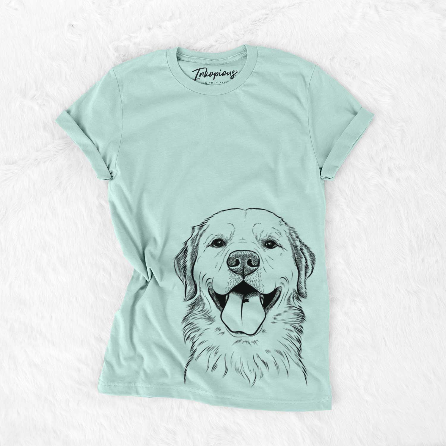Bare Bennett the Golden Retriever - Unisex Crewneck