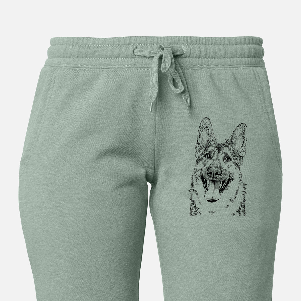 Benson the German Shepherd - Women&#39;s Cali Wave Joggers