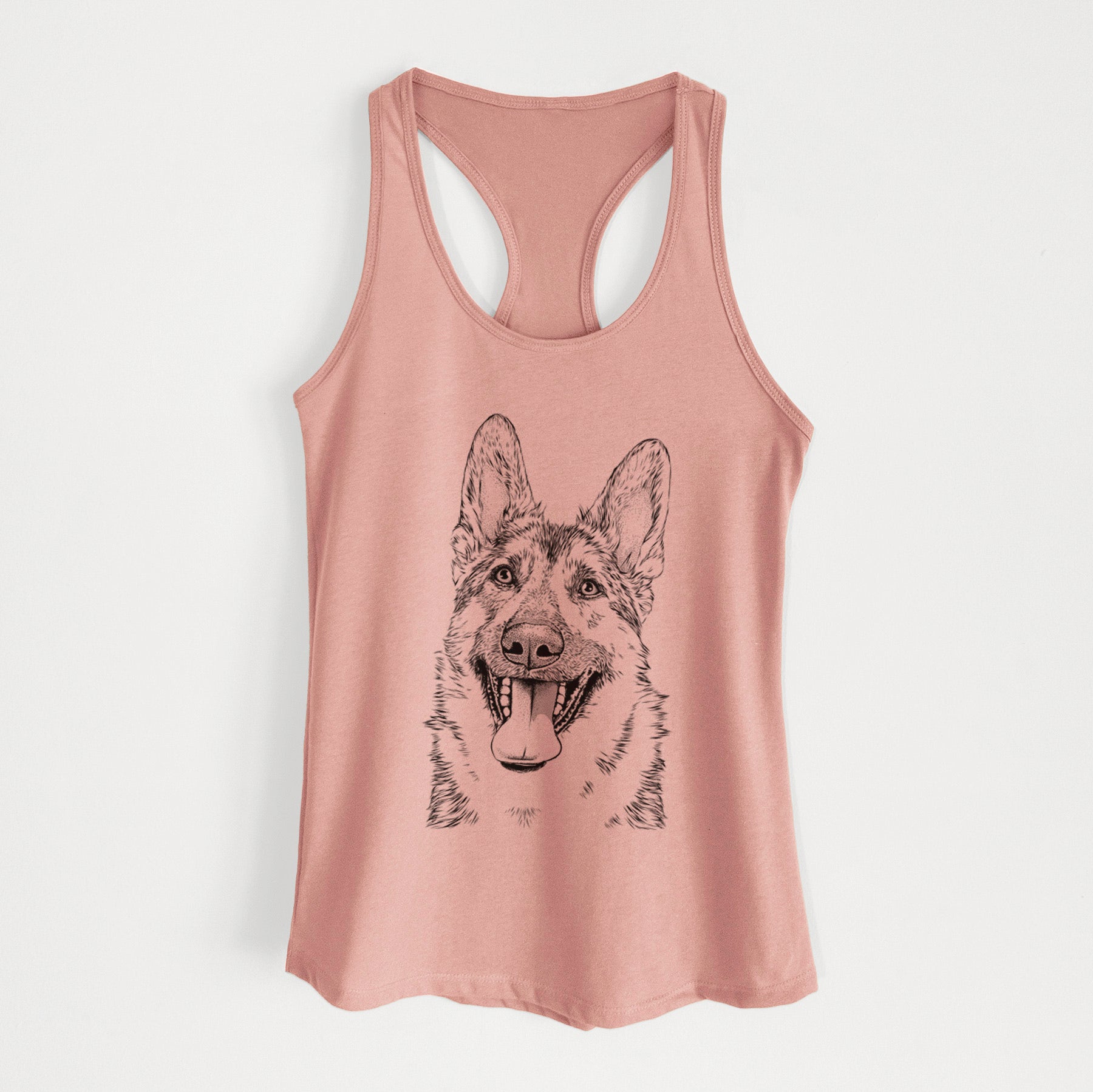 Benson the German Shepherd - Women's Racerback Tanktop