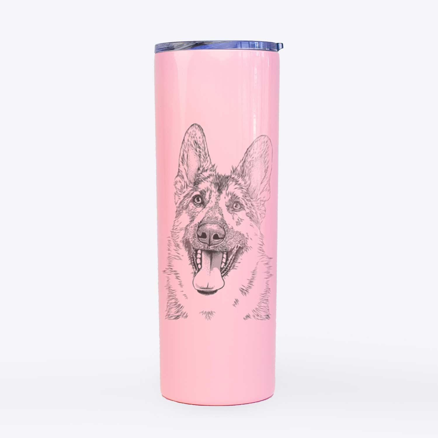 Benson the German Shepherd - 20oz Skinny Tumbler