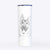 Benson the German Shepherd - 20oz Skinny Tumbler