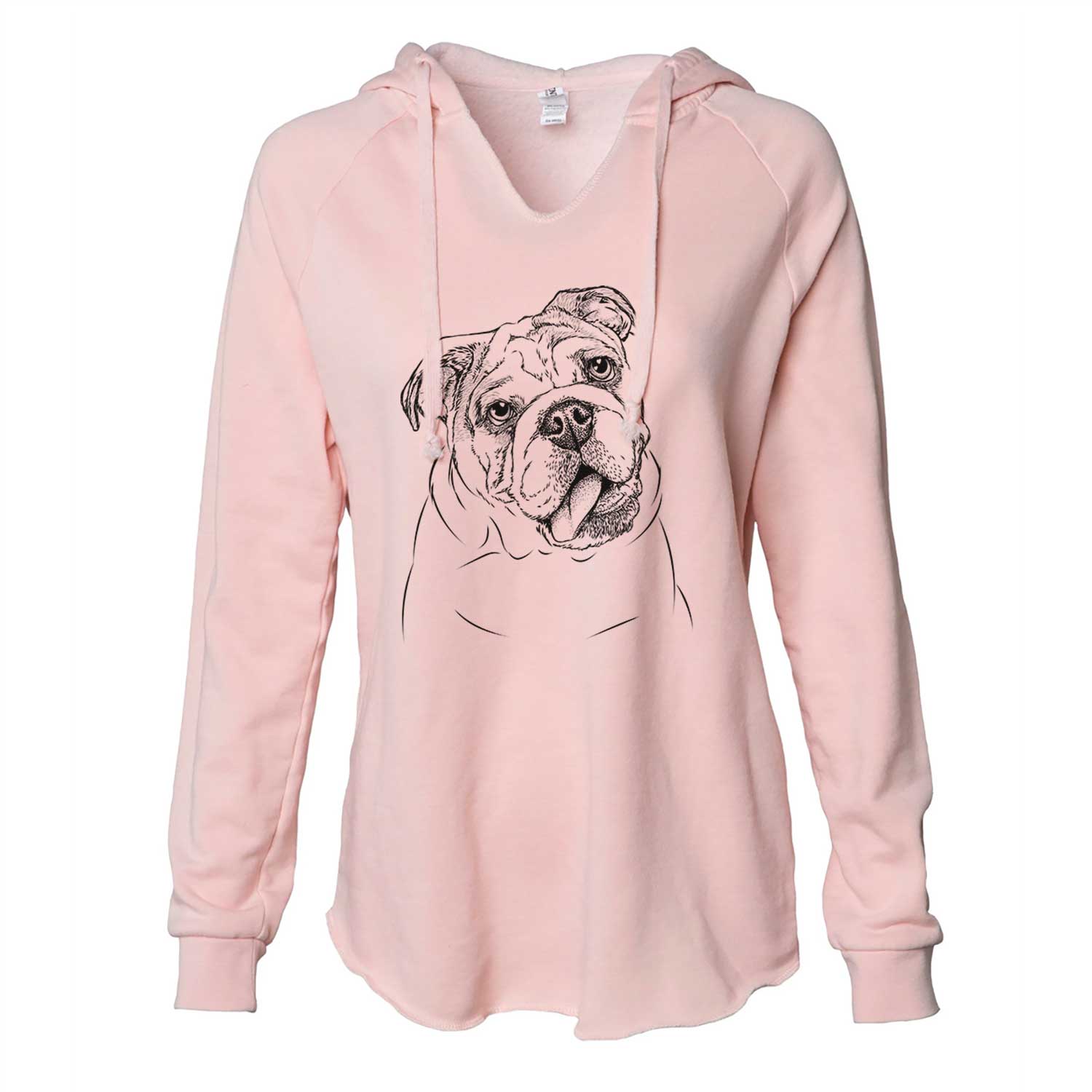 Benson the English Bulldog - Cali Wave Hooded Sweatshirt