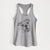 Benson the English Bulldog - Women's Racerback Tanktop