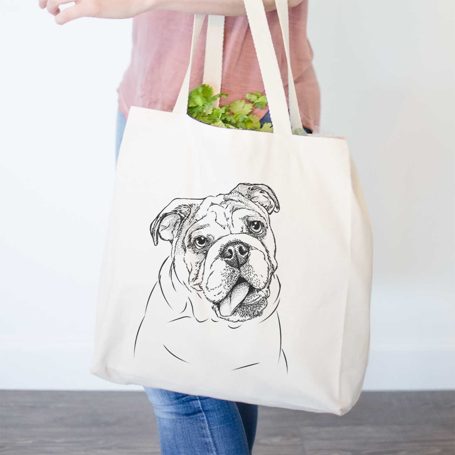 Benson the English Bulldog - Tote Bag