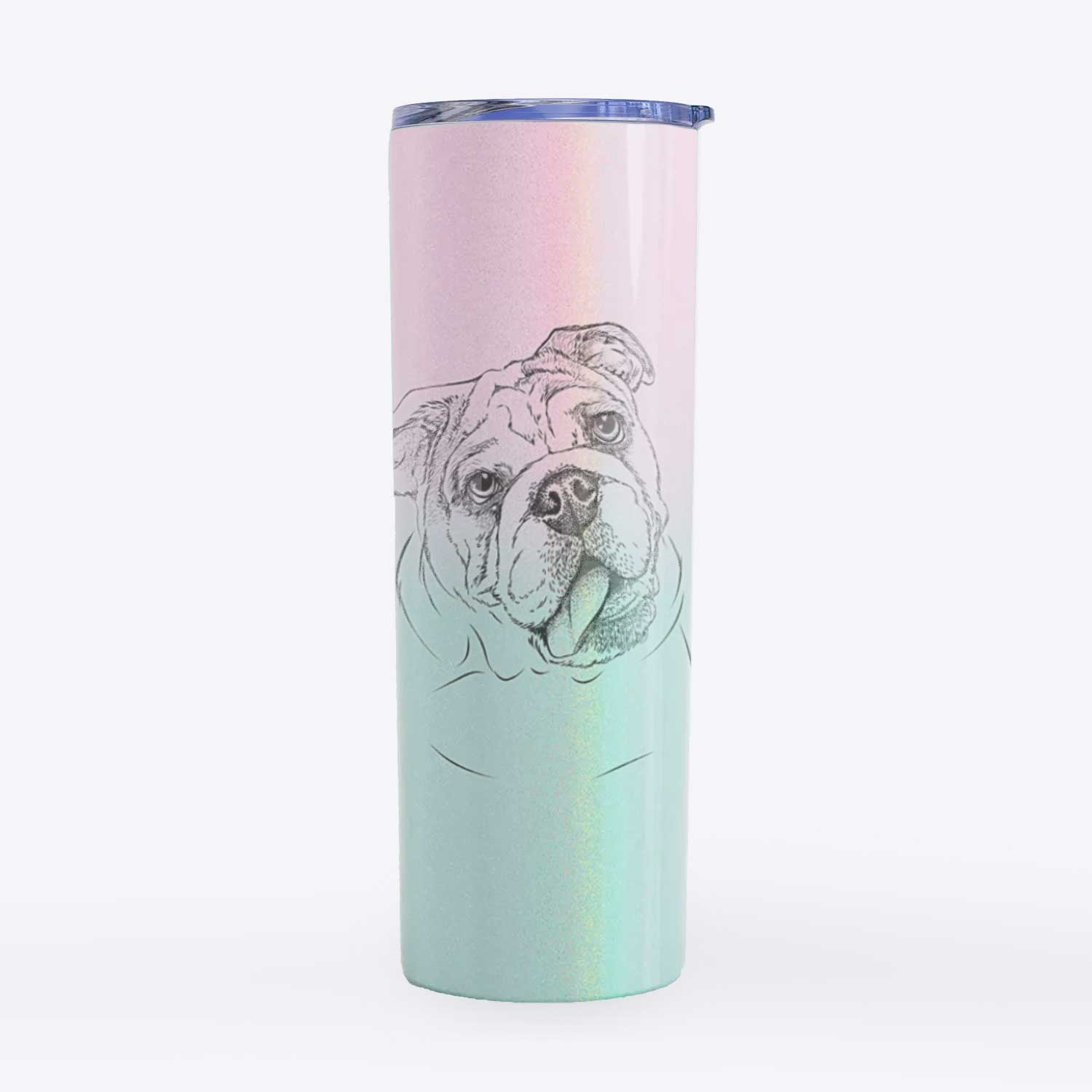 Benson the English Bulldog - 20oz Skinny Tumbler