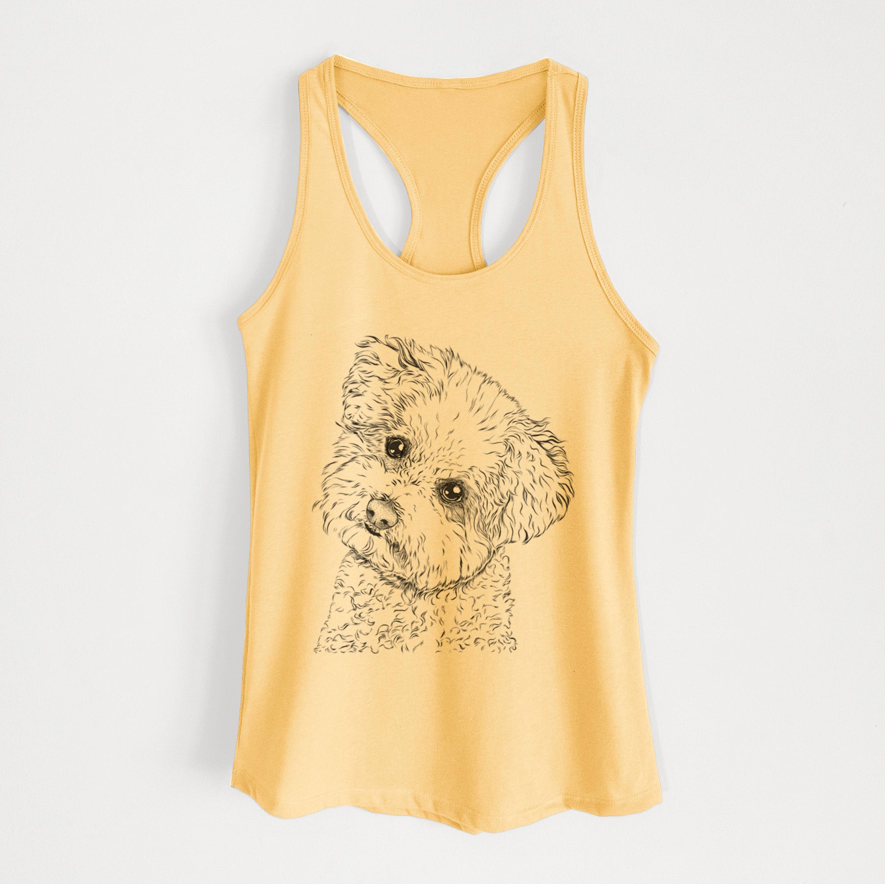 Bento the Bolognese - Women's Racerback Tanktop