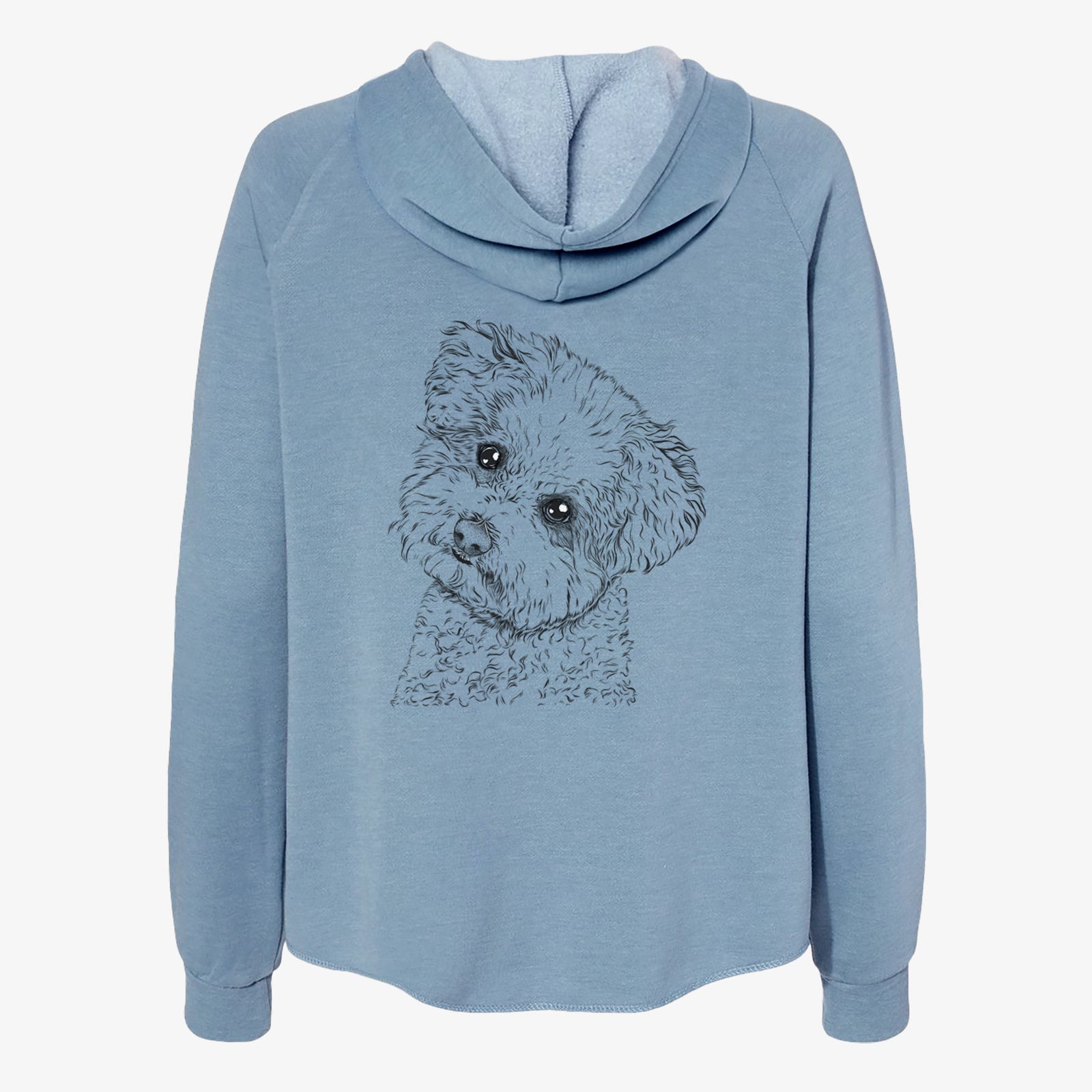 Bento the Bolognese - Women's Cali Wave Zip-Up Sweatshirt