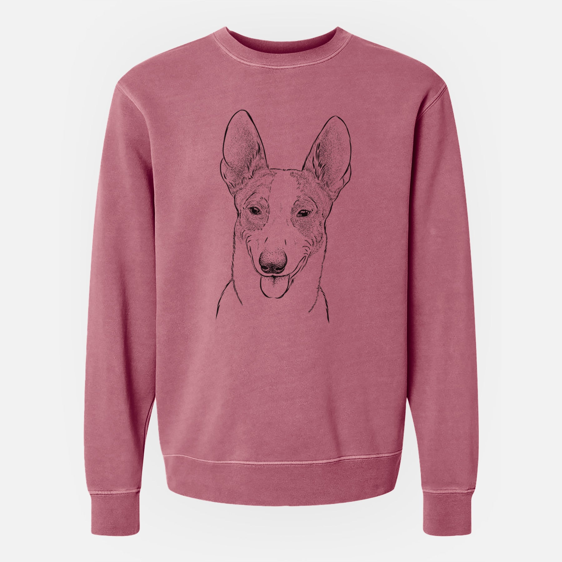 Bare Berlin the Carolina Dog - Unisex Pigment Dyed Crew Sweatshirt