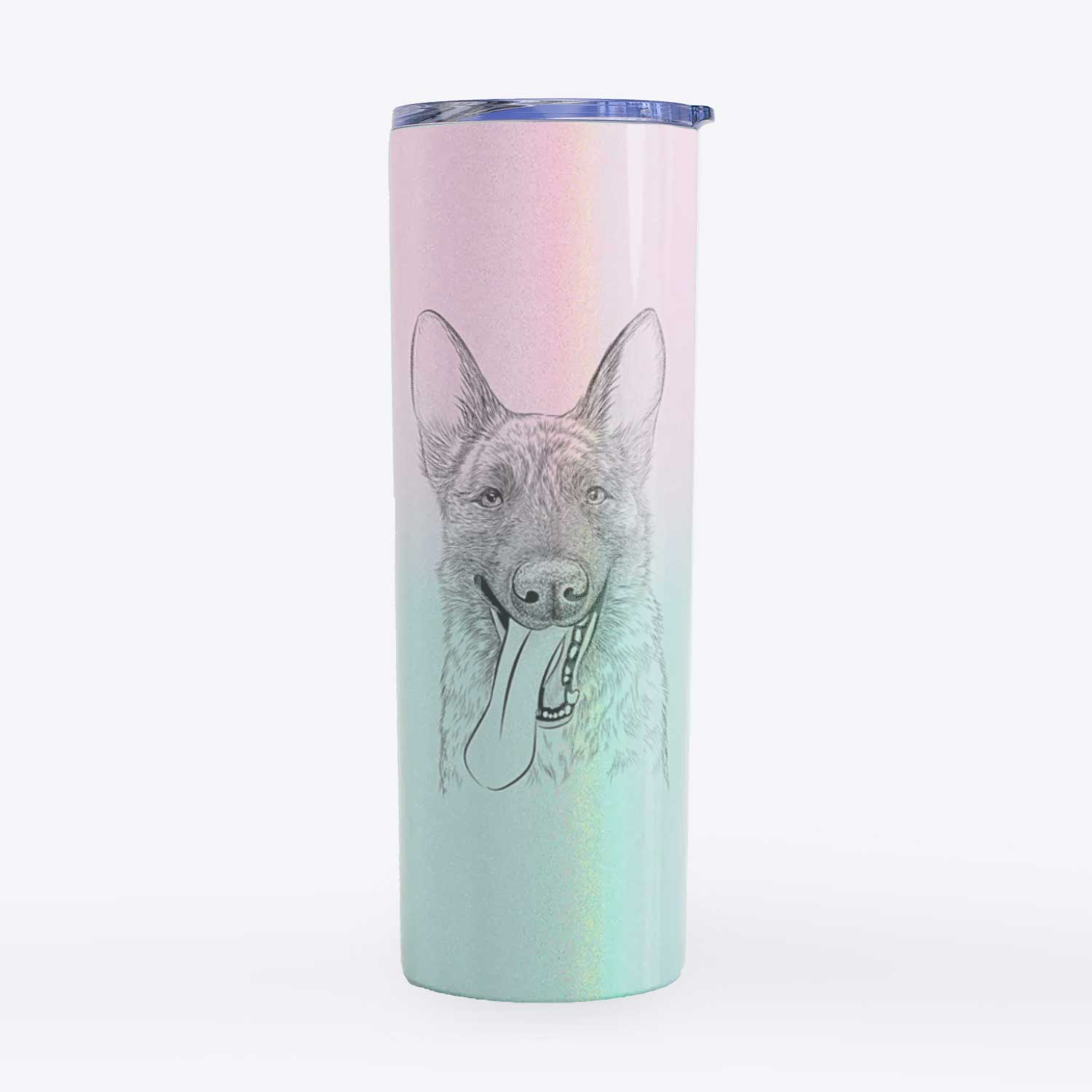 Bessa the Dutch Shepherd - 20oz Skinny Tumbler