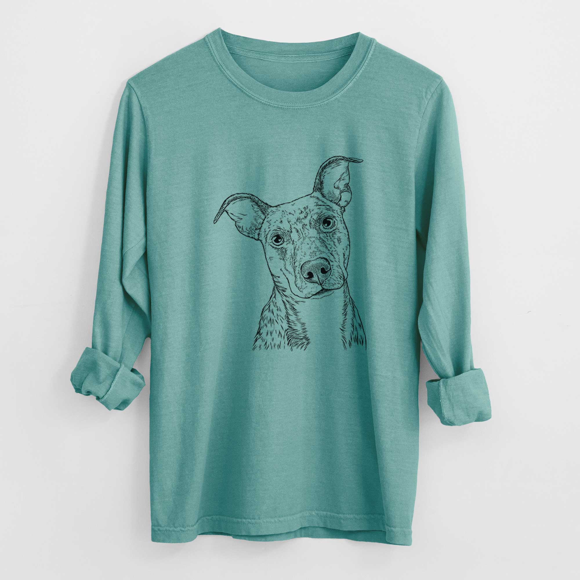 Bare Bianca the Mixed Breed - Heavyweight 100% Cotton Long Sleeve