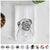 Big P the English Mastiff Decorative Hand Towel