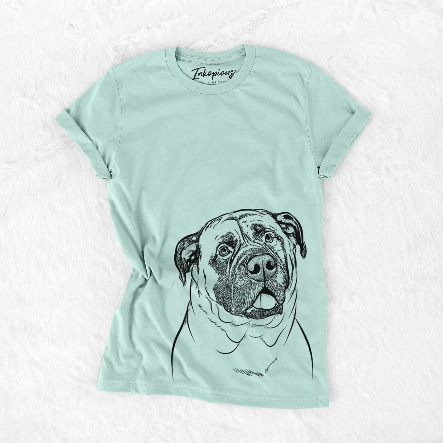 Bare Big P the English Mastiff - Unisex Crewneck