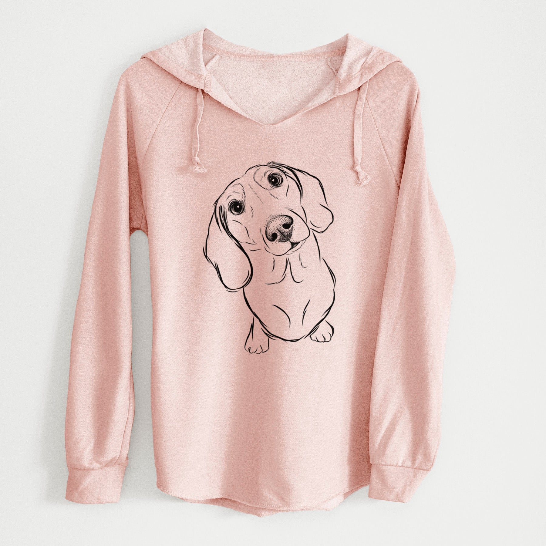 Bare Bill the Dachshund - Cali Wave Hooded Sweatshirt